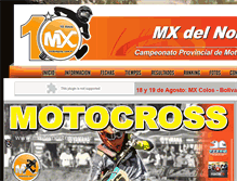 Tablet Screenshot of mxdelnorte.com.ar